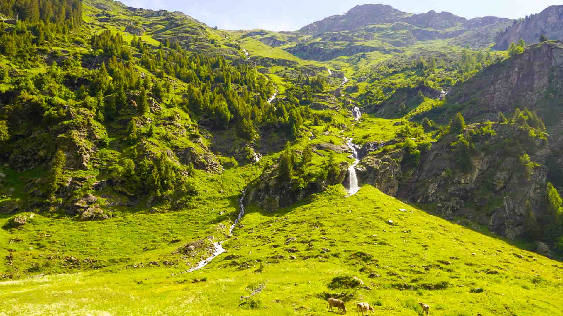 Cycling the Mauvoisin Dam Switzerland