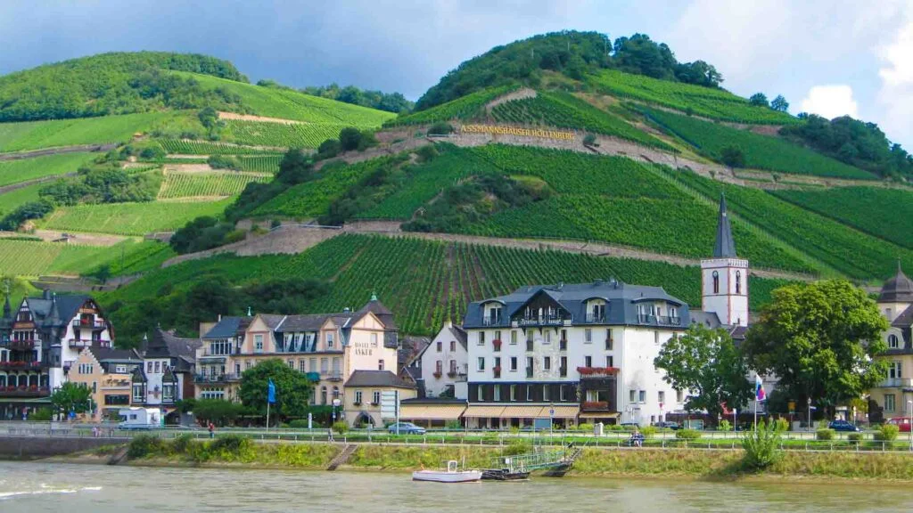 Rhine Valley eurovelo cycling routes