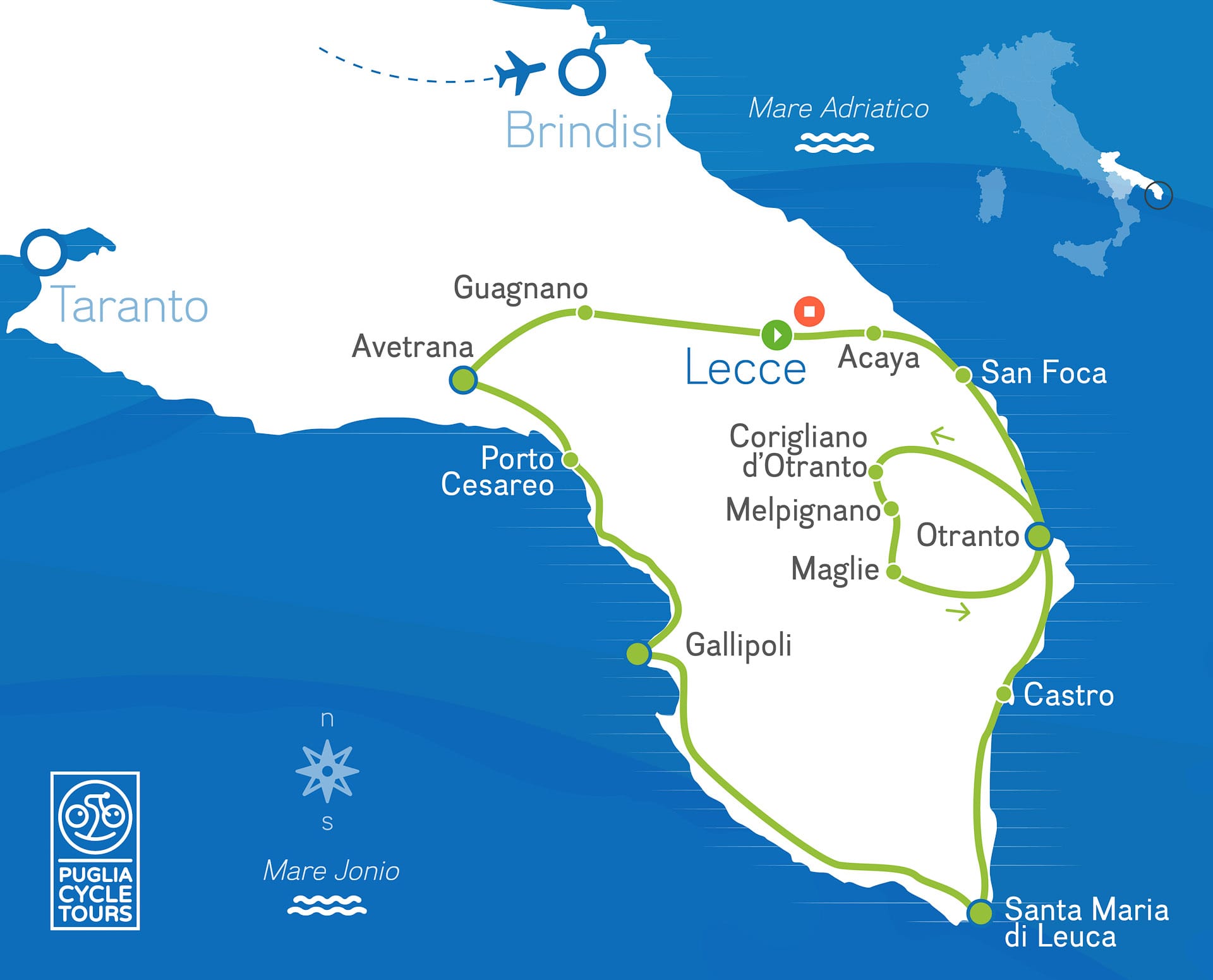 Cycling tours in Puglia: Everything you need to know