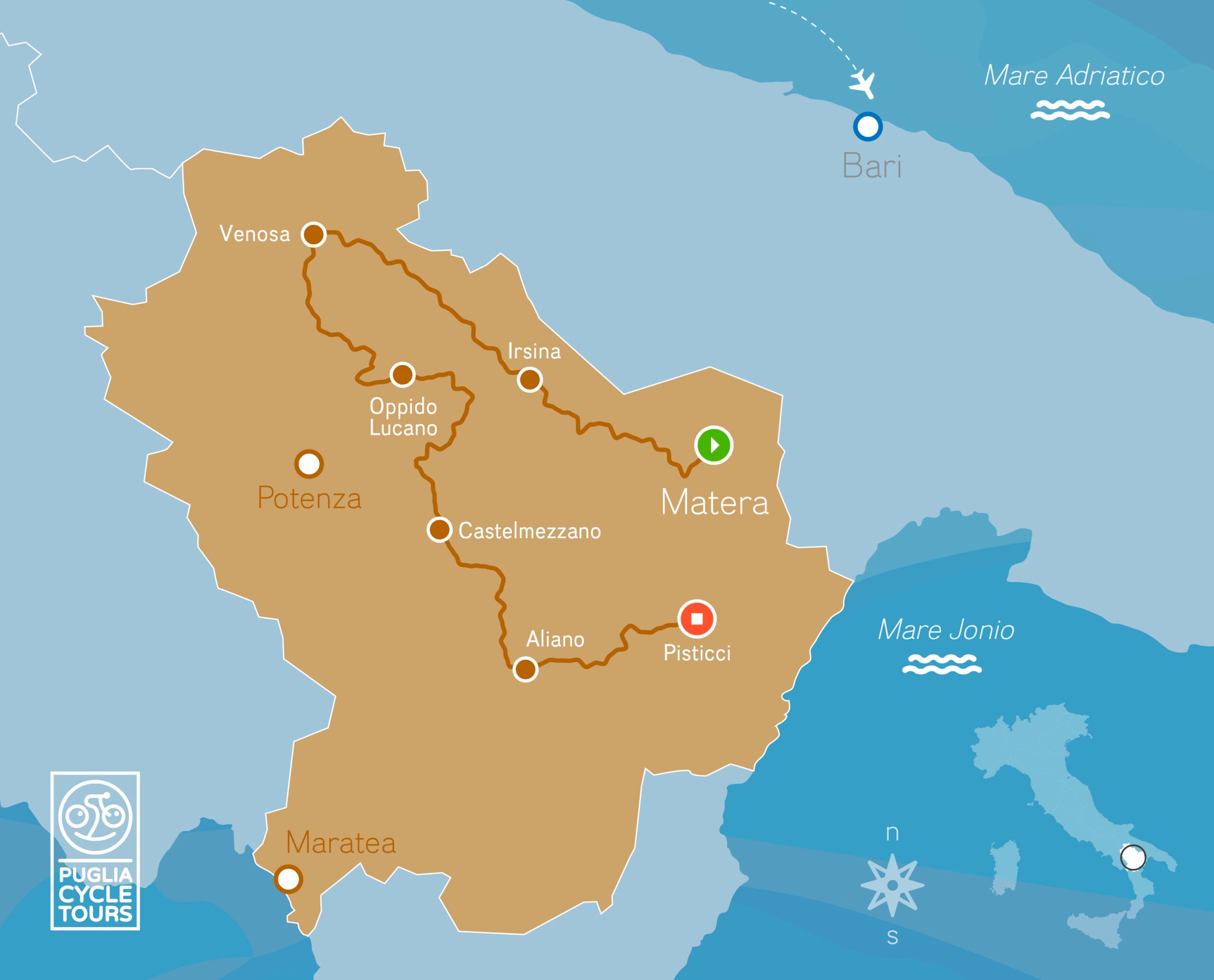 Basilicata Gravel Tour