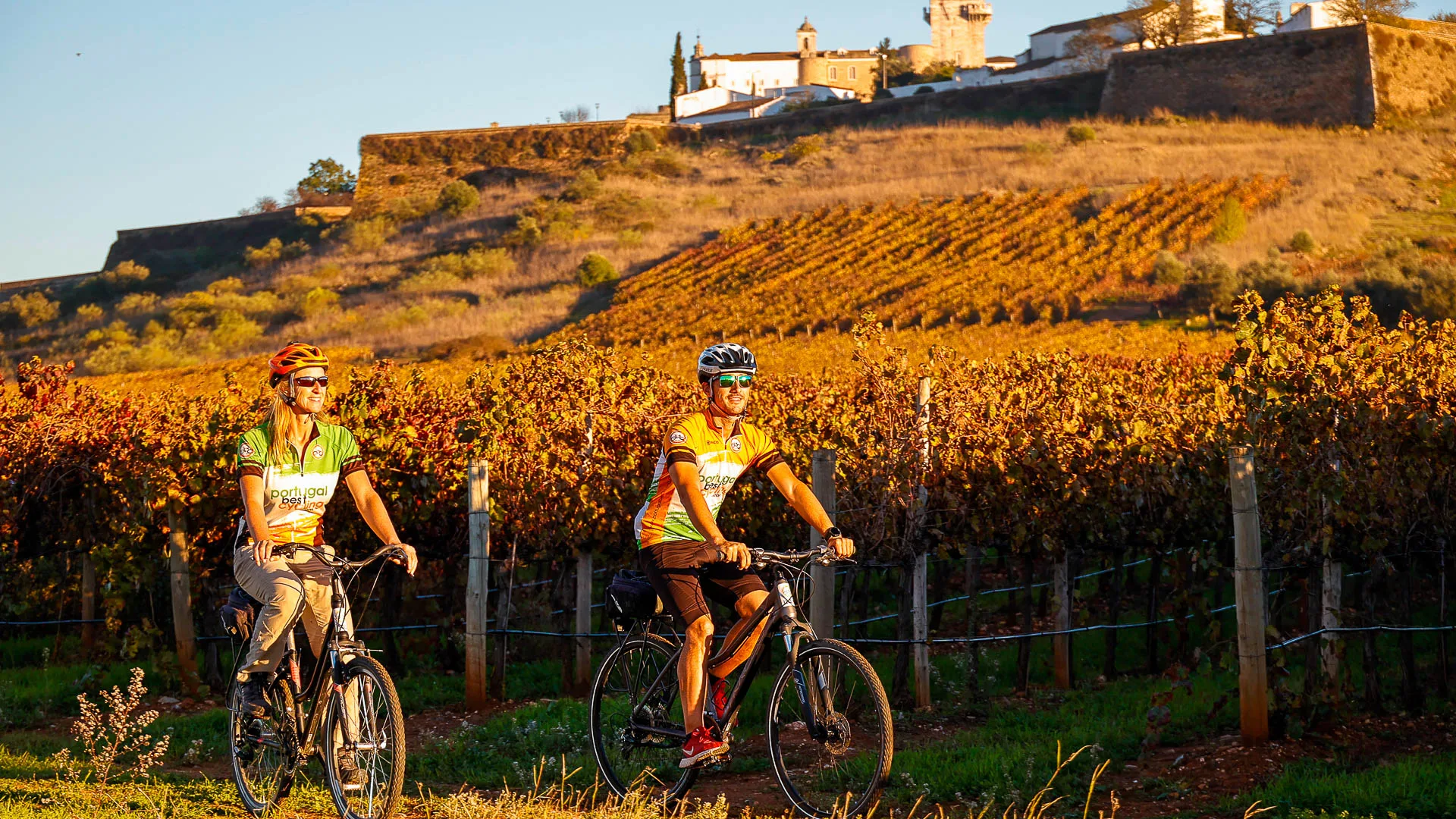 Cycling on the Cycling in Paradise bike tour of Alentejo