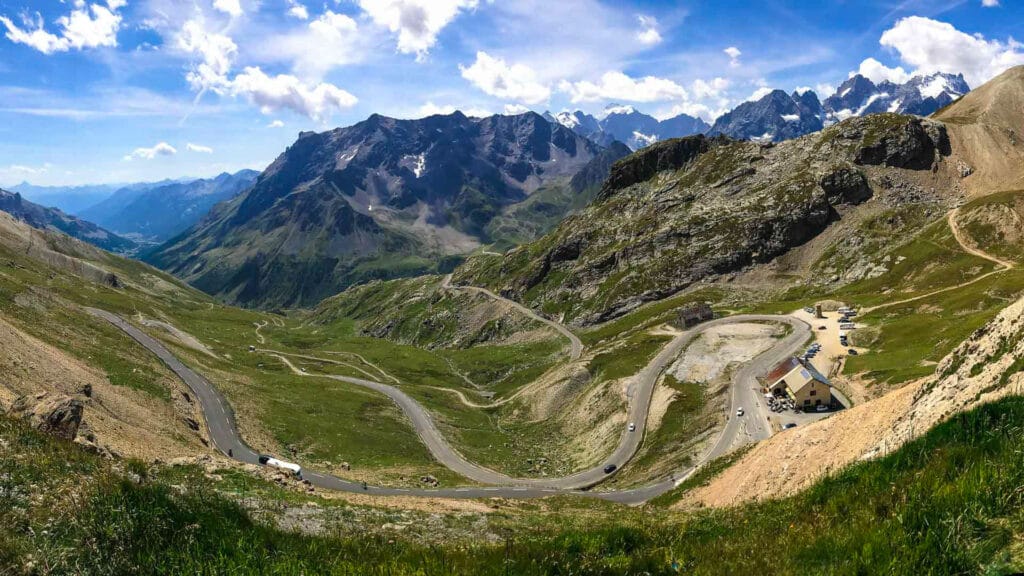 Ride Lauteret and Galibier(from south),French Alps
