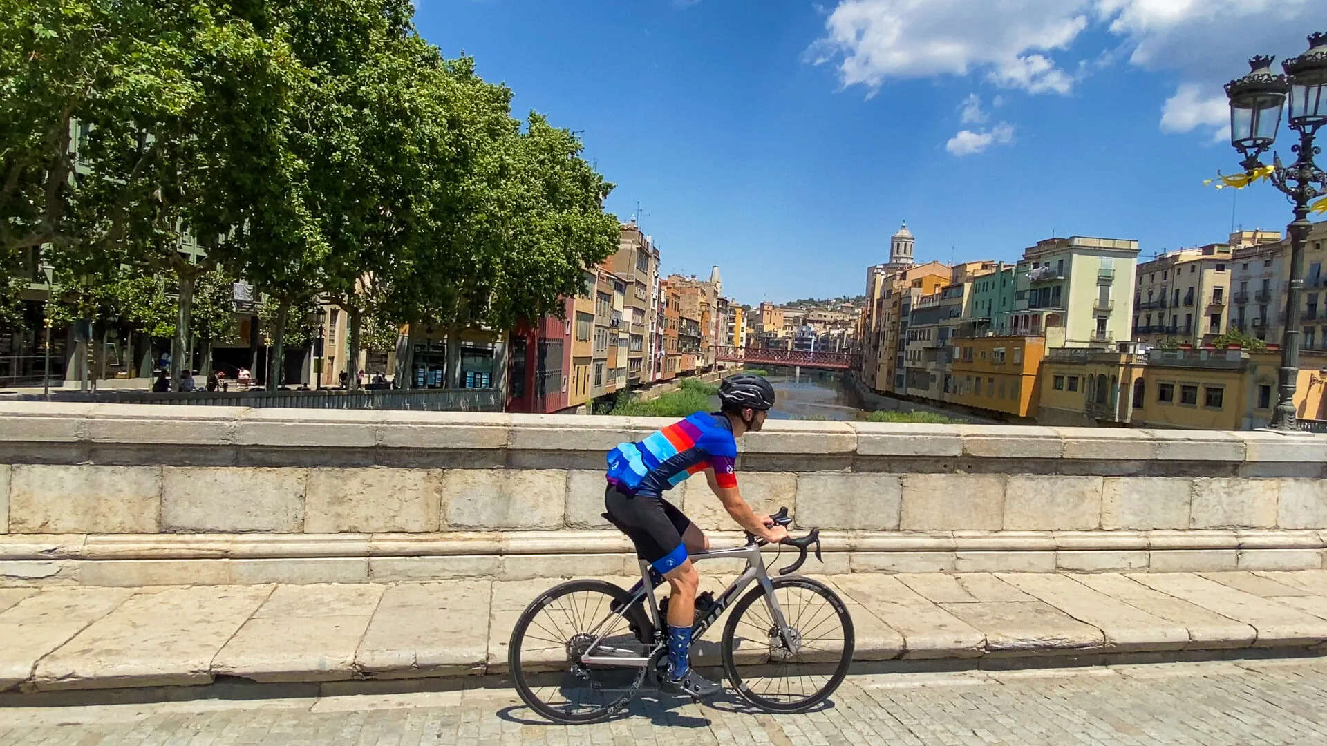 cycling through GIrona
