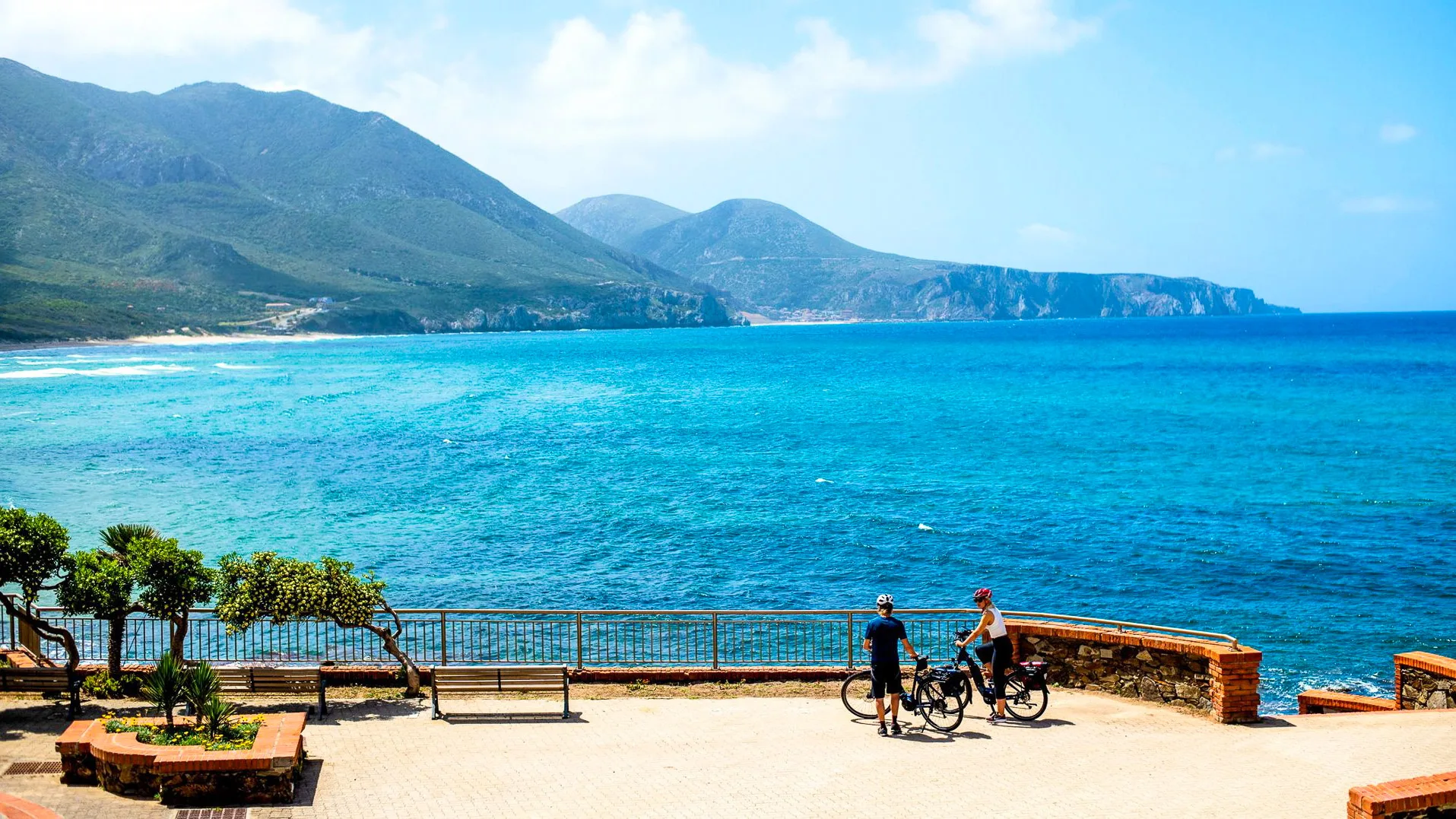 Sardinian coastline