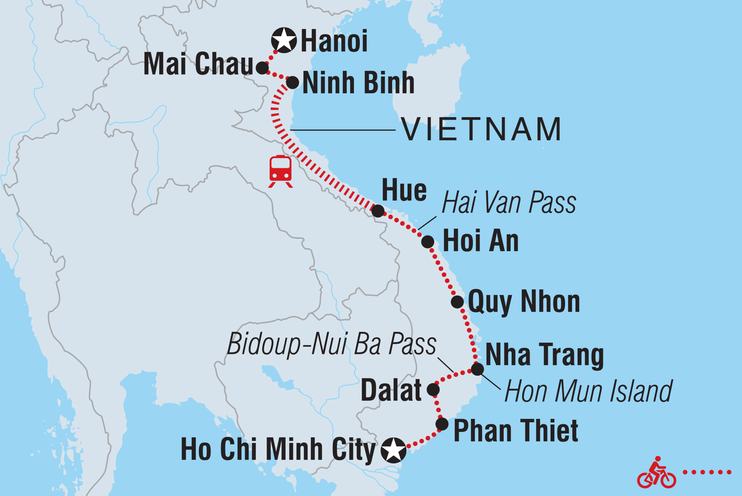 vietnam map