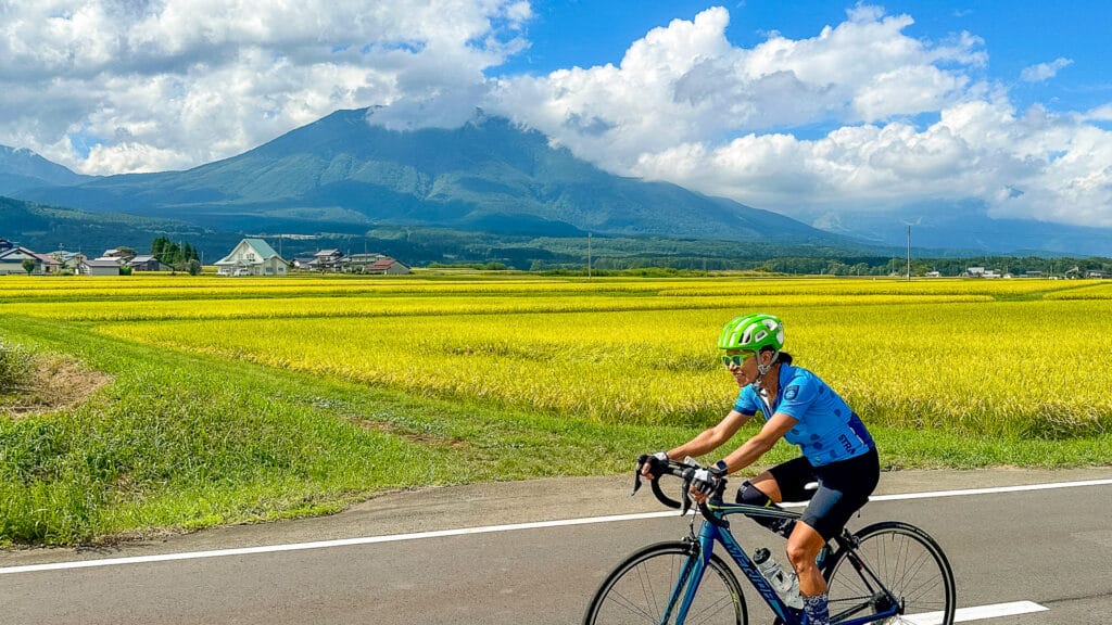 cycling near mount fuji