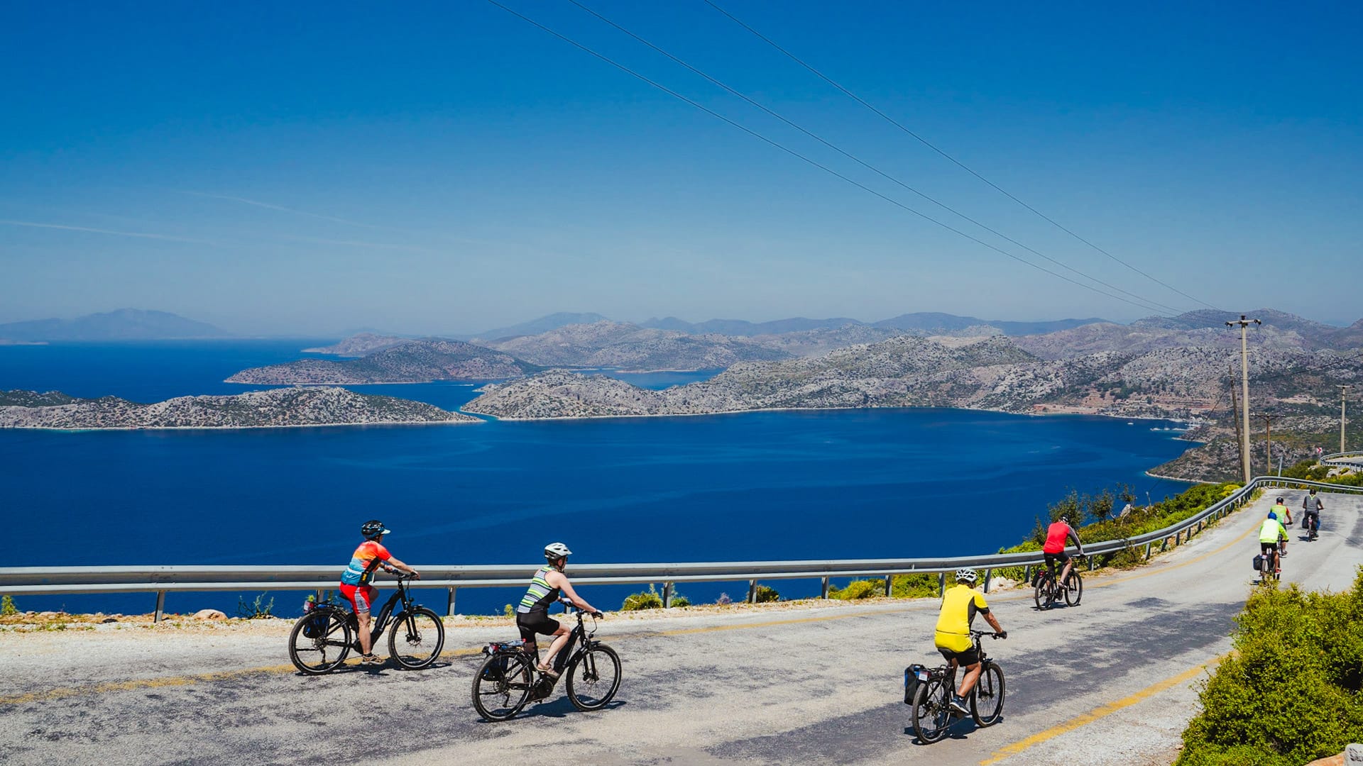 Cycling the beautiful turkish coastline