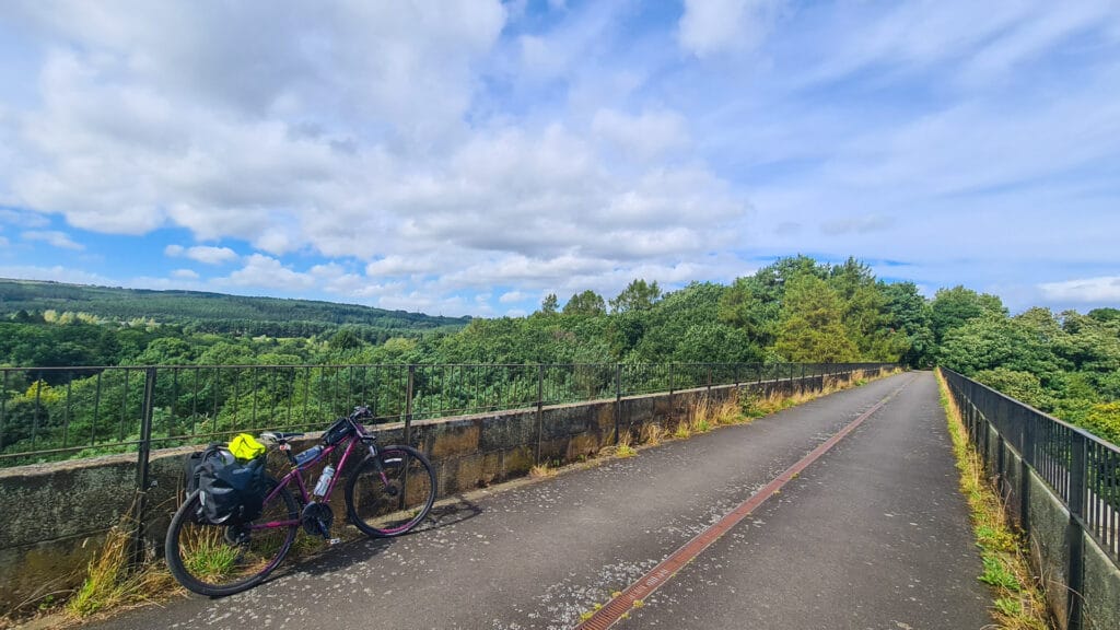 The Derwent Valley cycle path