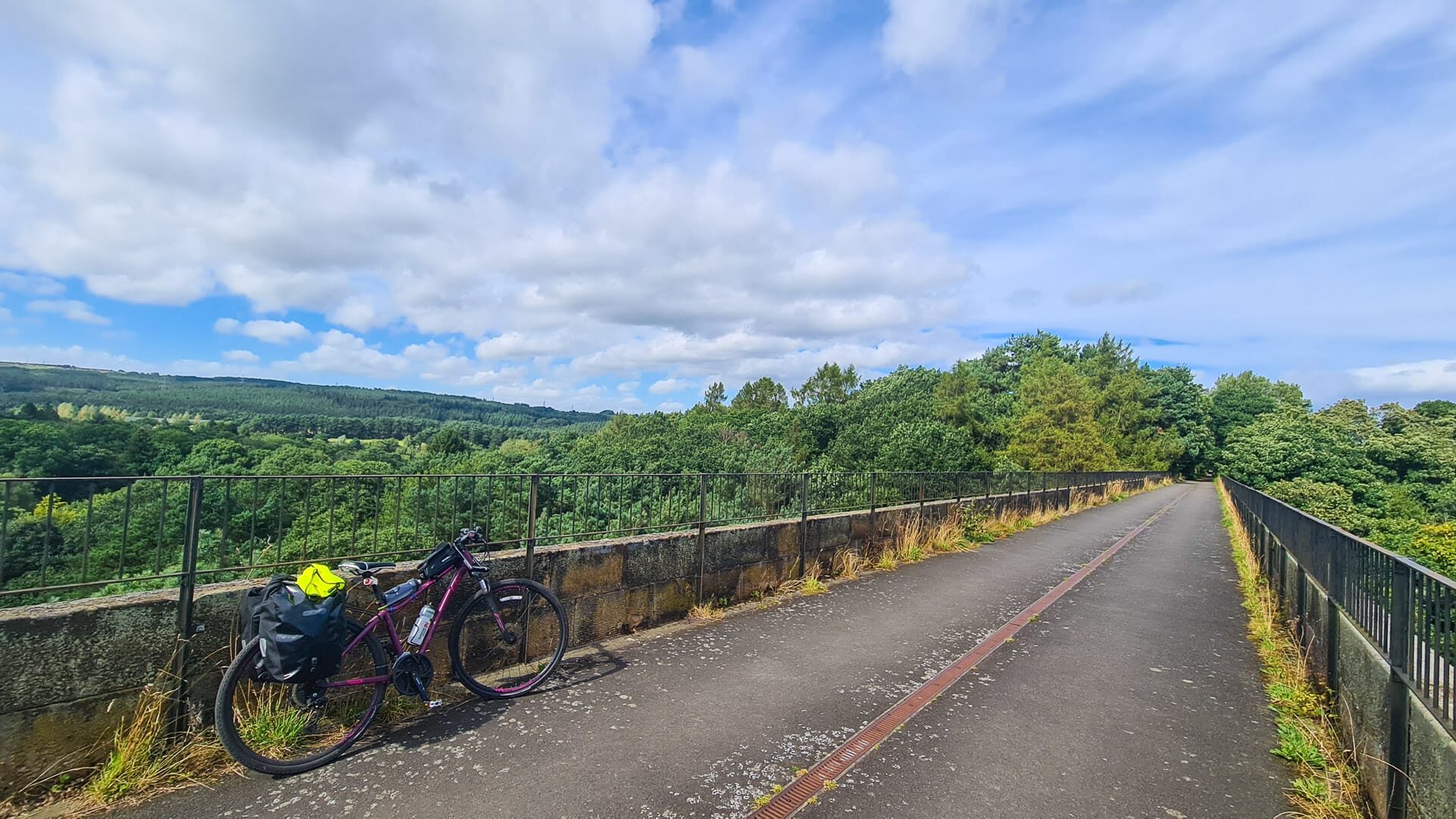 The Derwent Valley cycle path