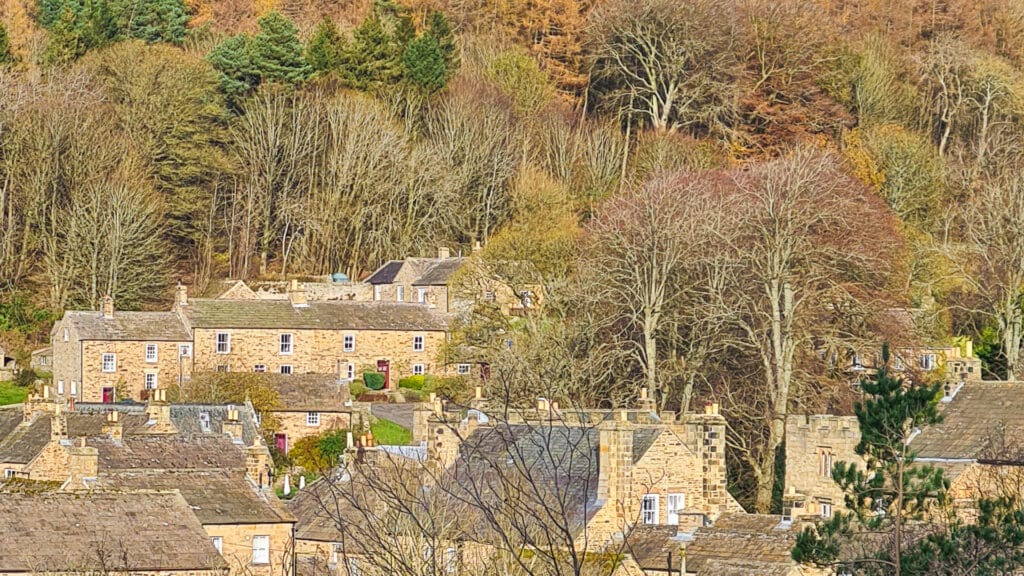 The picturesque village of Blanchland