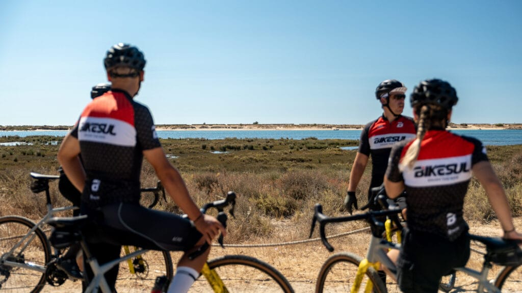 A guided gravel bike tour in eastern algarve