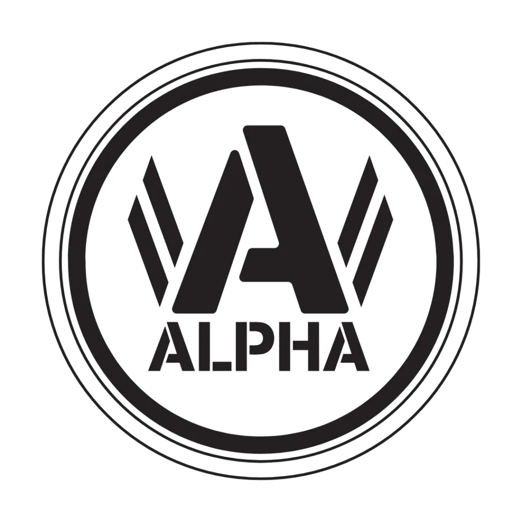 alpha win racing logo