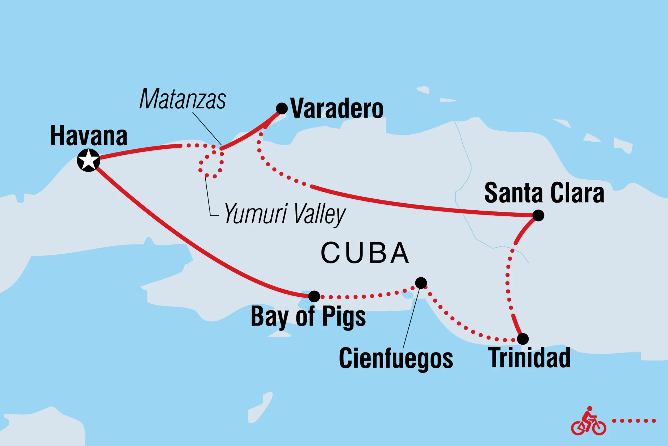 Cuba East map