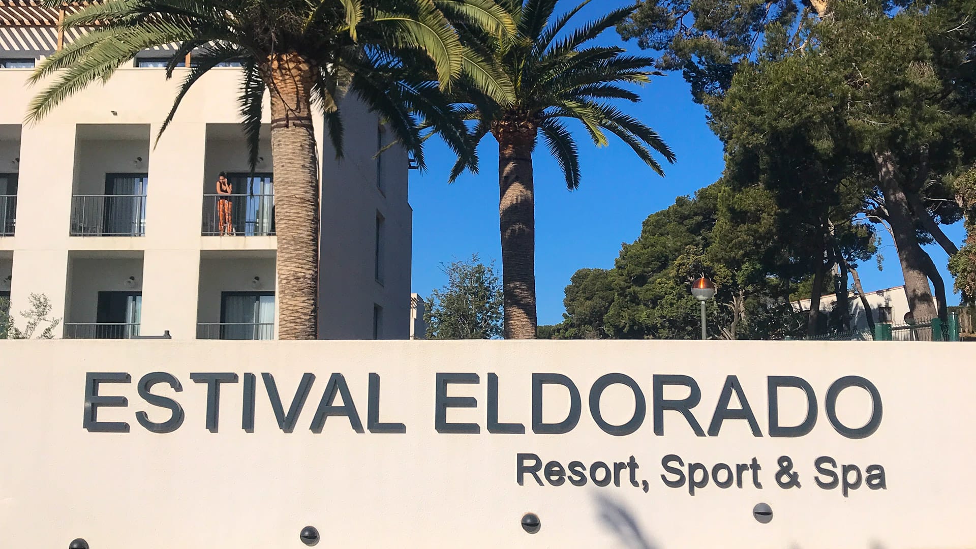 Sign for the Estival Eldorado