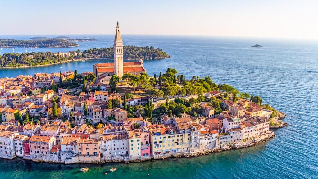 Rovinj in Croatia a beautiful cycling destination