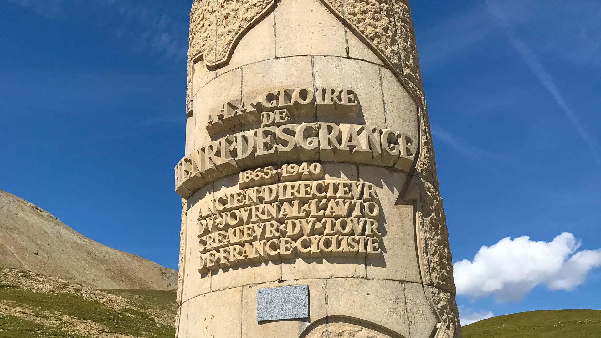 Monument to Henri Desgranges