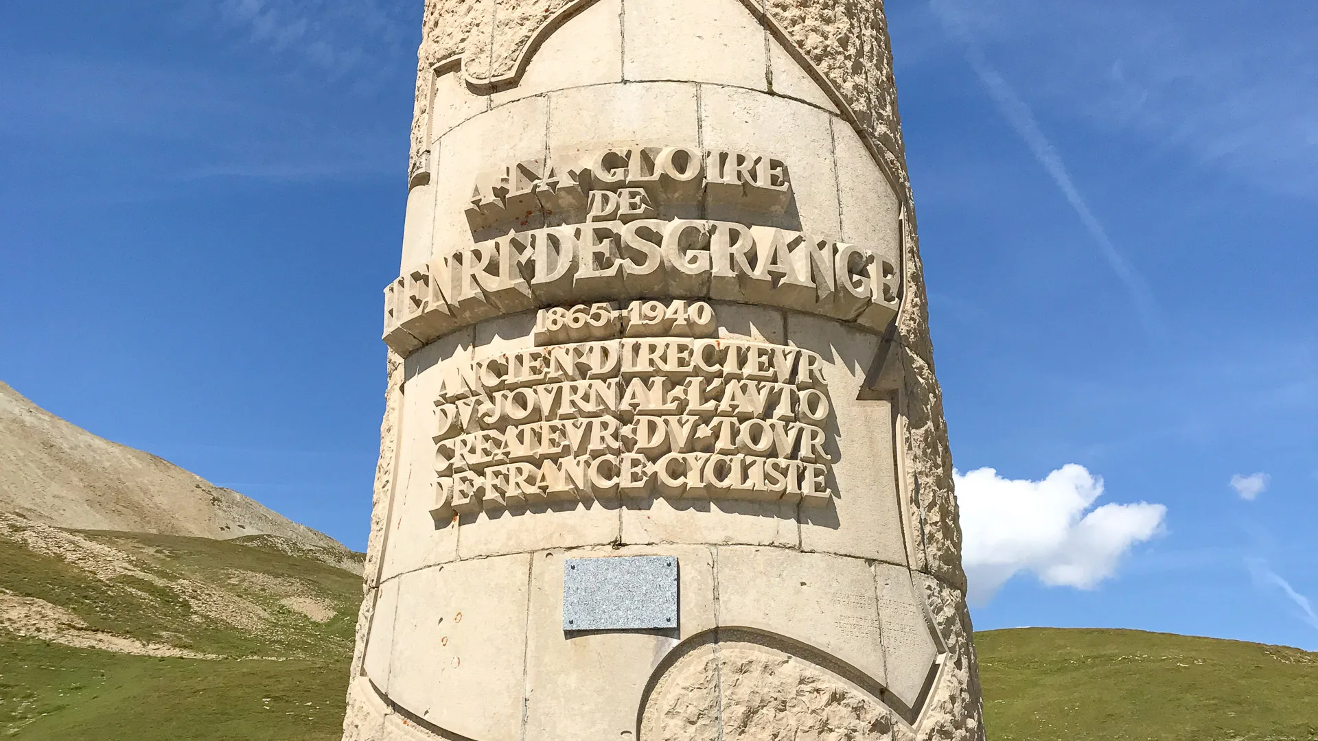 Monument to Henri Desgranges