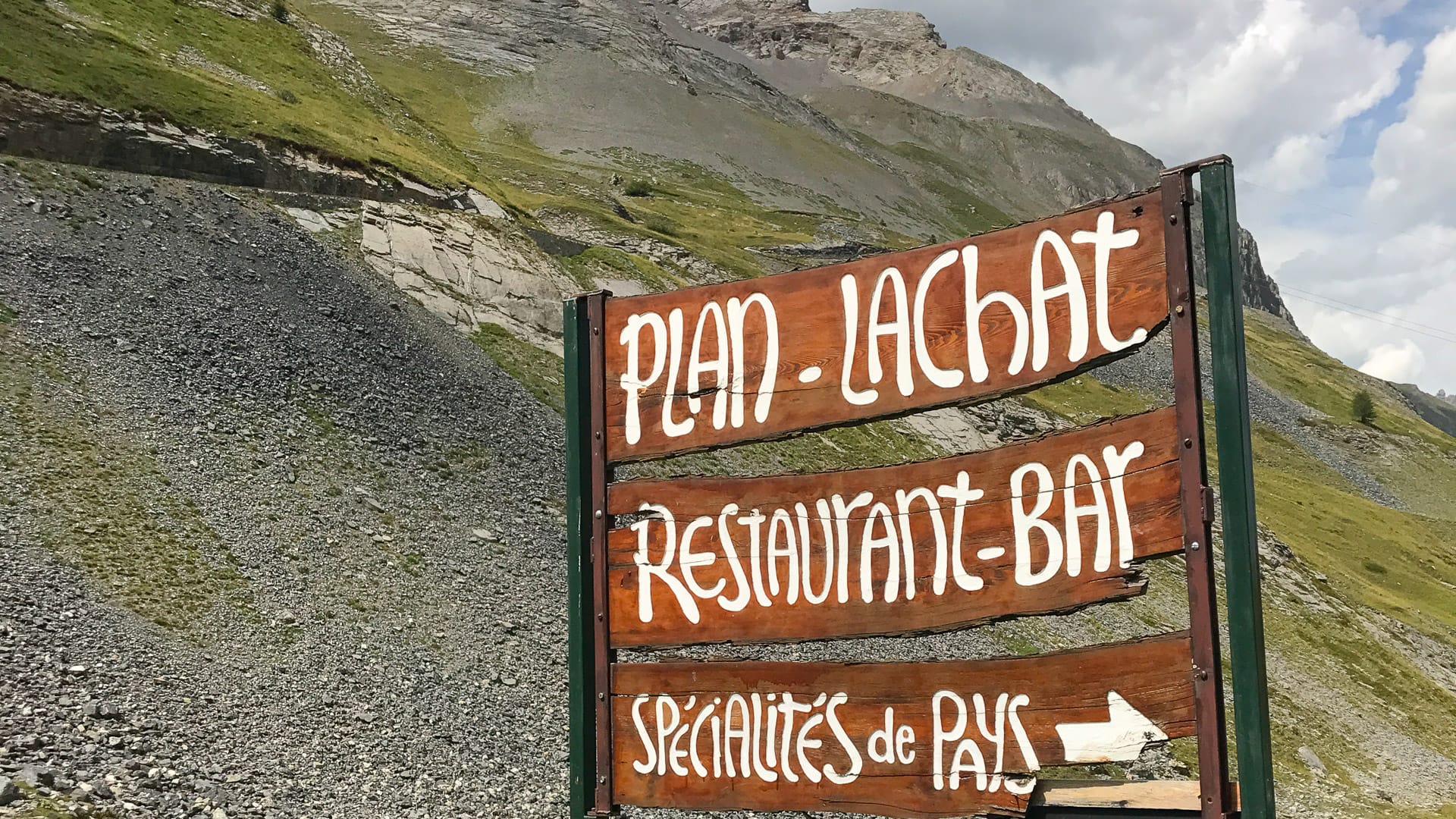 Restaurant near Col du Galibier
