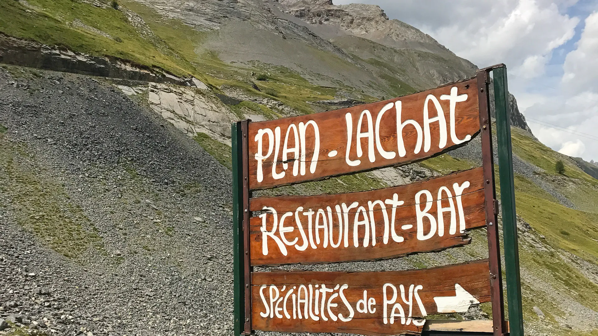 Restaurant near Col du Galibier