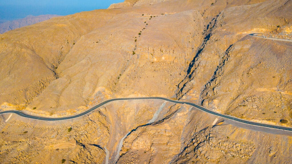 Road perfect for cycling UAE