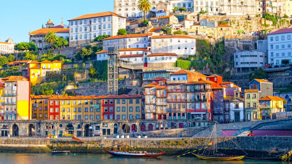 Cycling in Portugal and the village of Porto