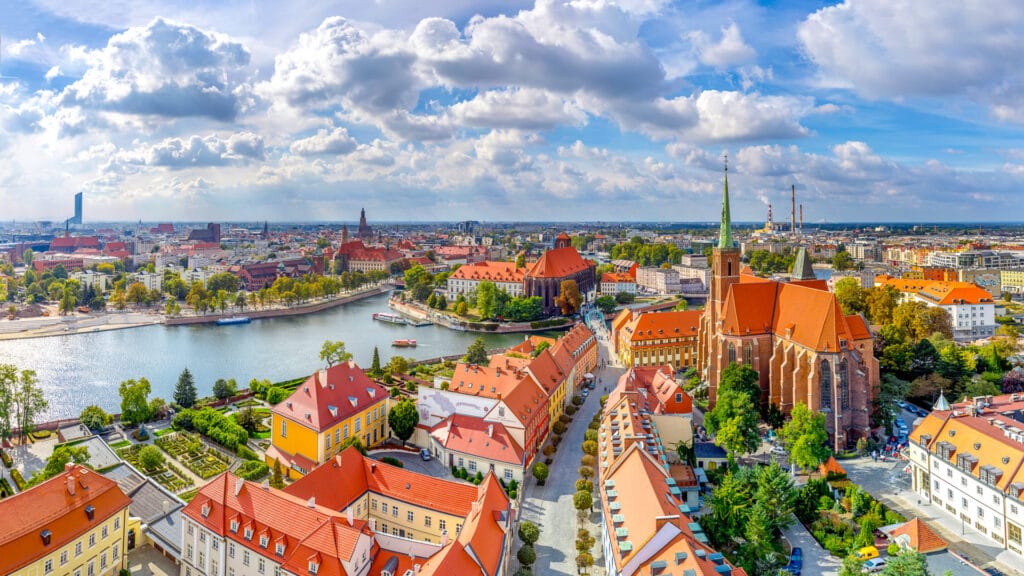 View of Gdansk Poland