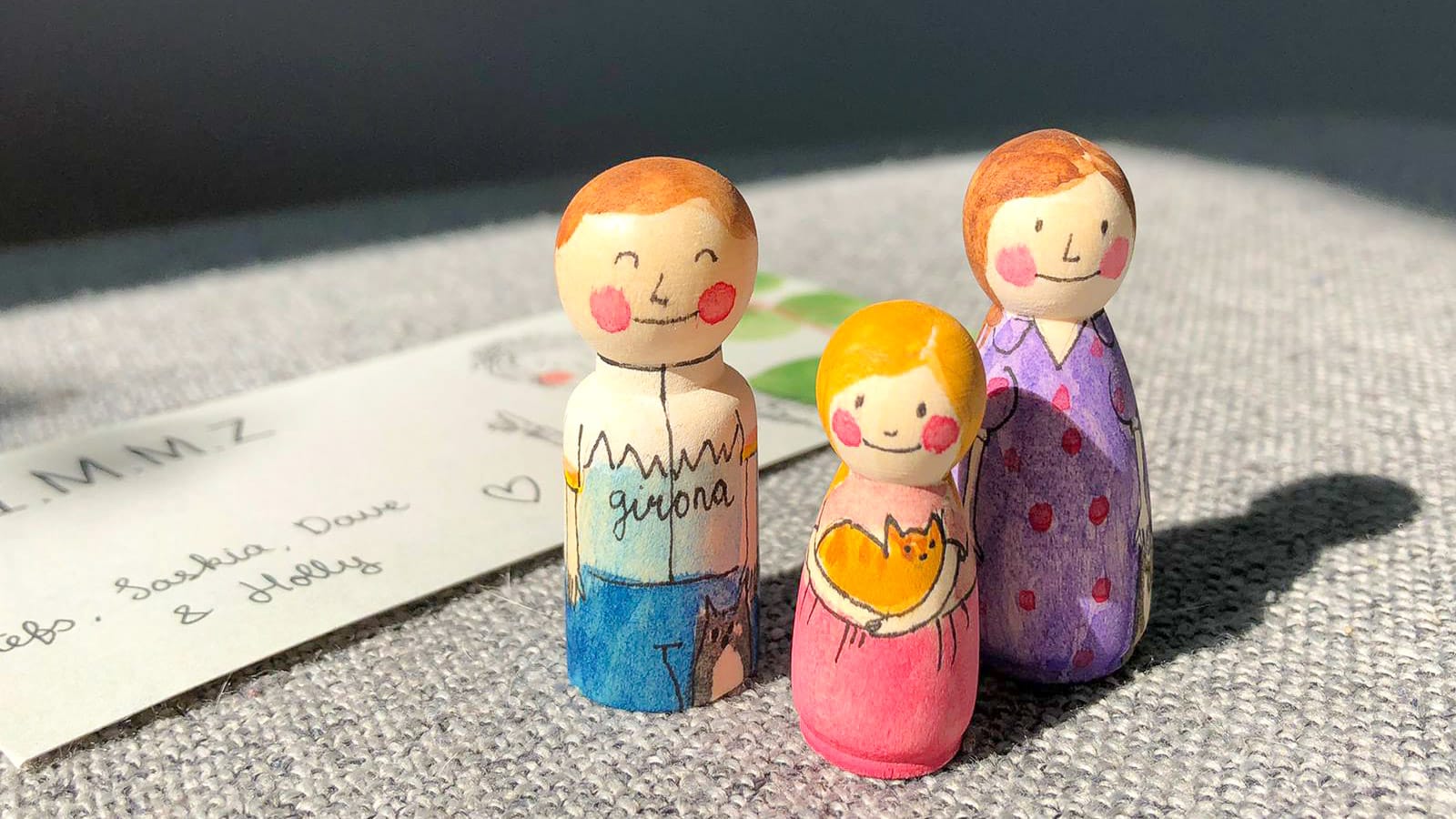 Models of Dave, Saskia and Holly from Bike Breaks Girona