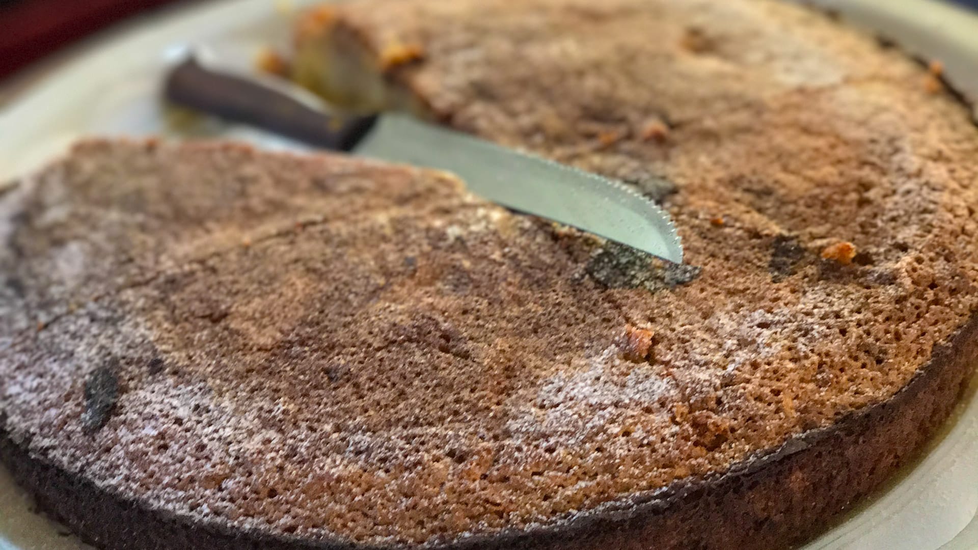 Almond cake in Mallorca
