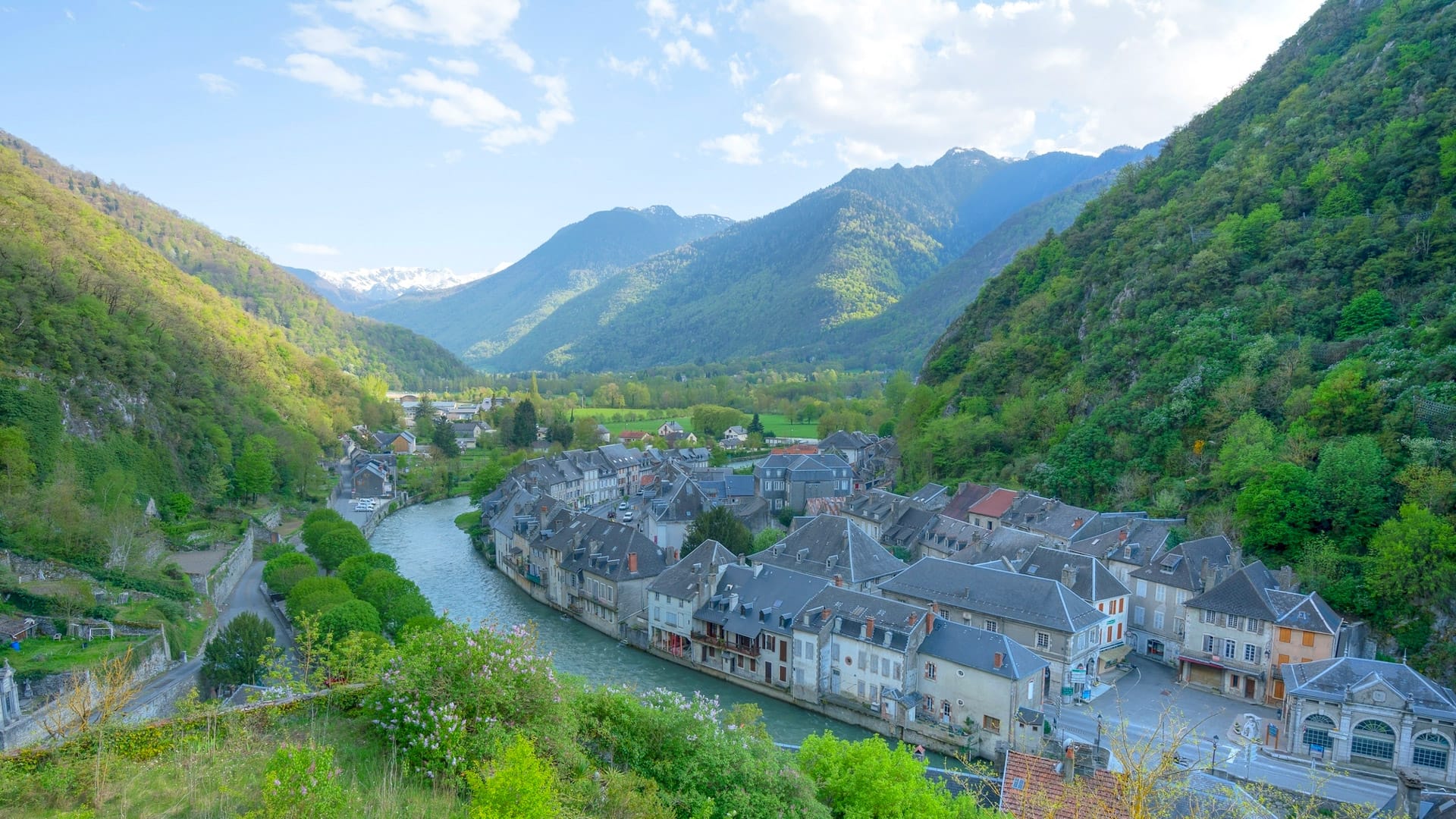 Saint Beat near Luchon, French Pyrenees