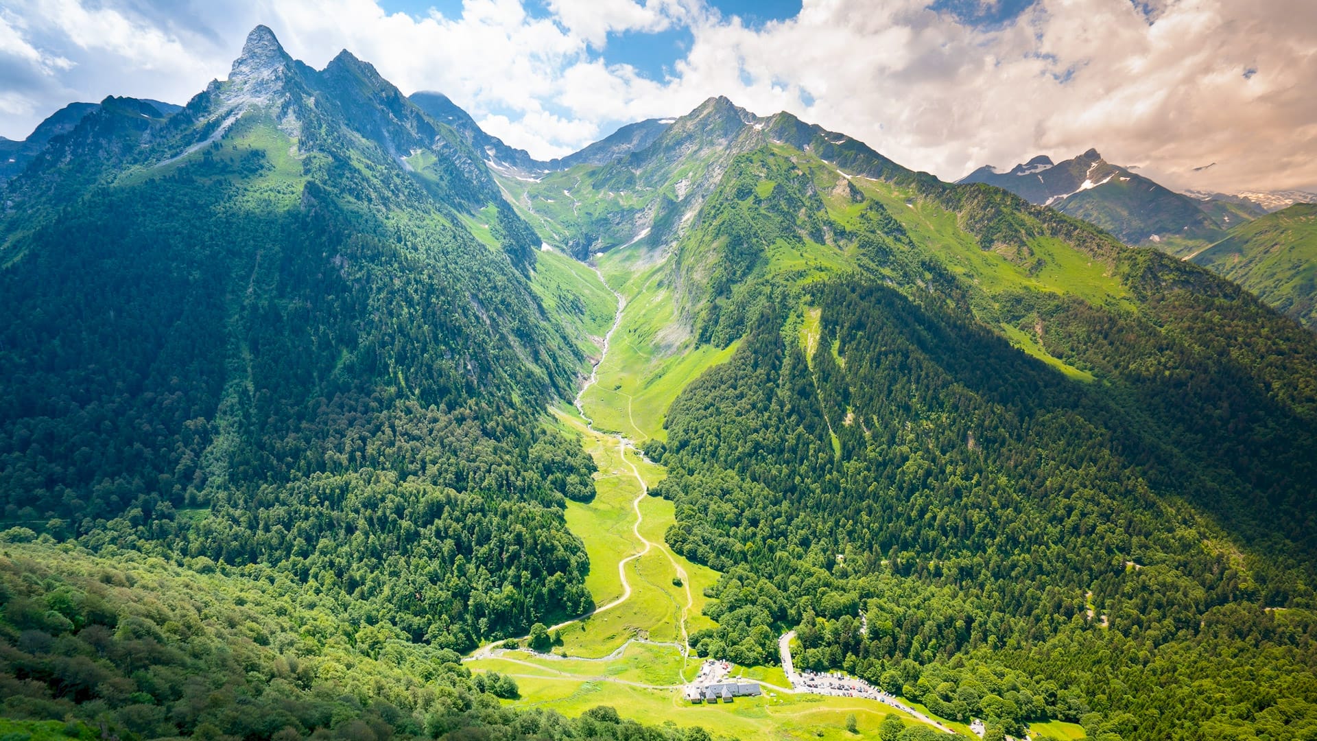 Port of Bales near Bagneres de Luchon, French Pyrenees