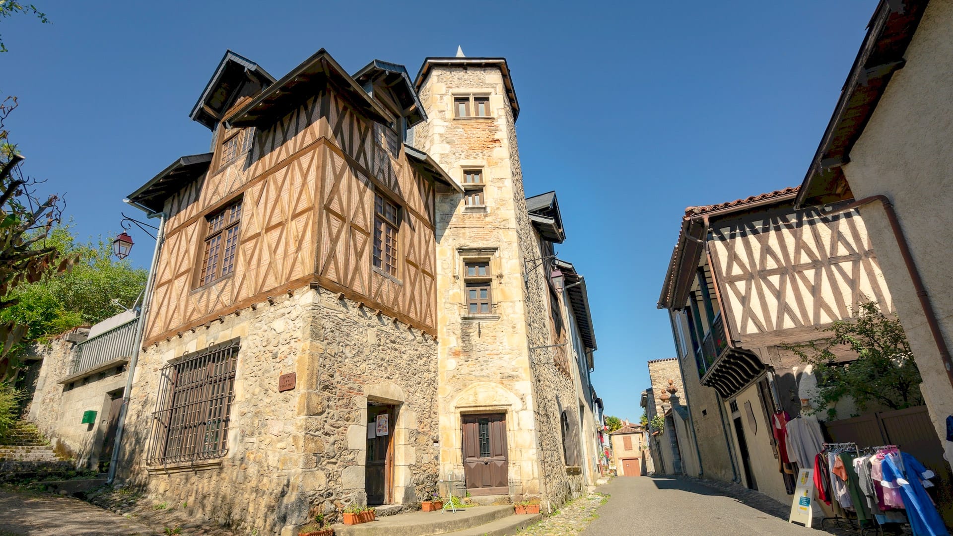 Village in the French Pyrenees cycling holiday destination