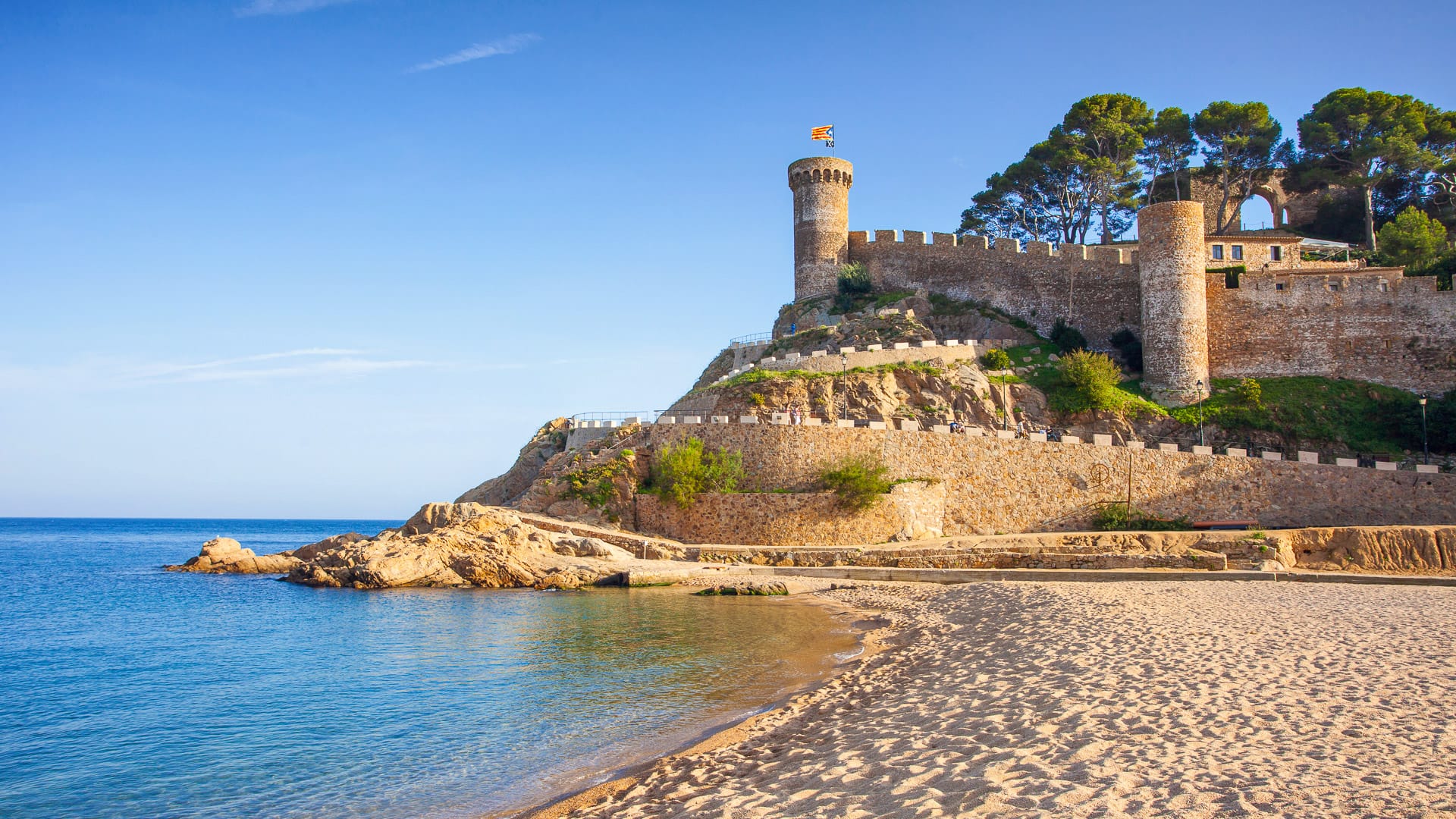 Medieval town of Tossa del Mar