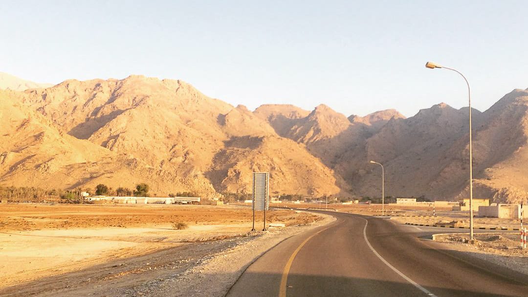 Dibba roads, UAE