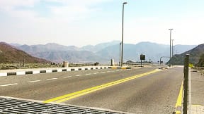 Roads around Hatta / Kalba Hills, UAE