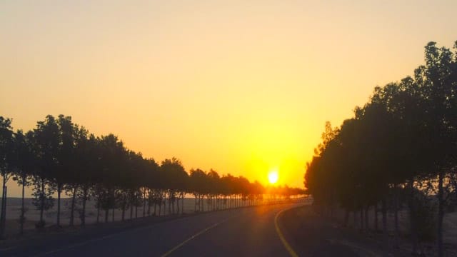 Cycling Akoya Hills are of Dubai