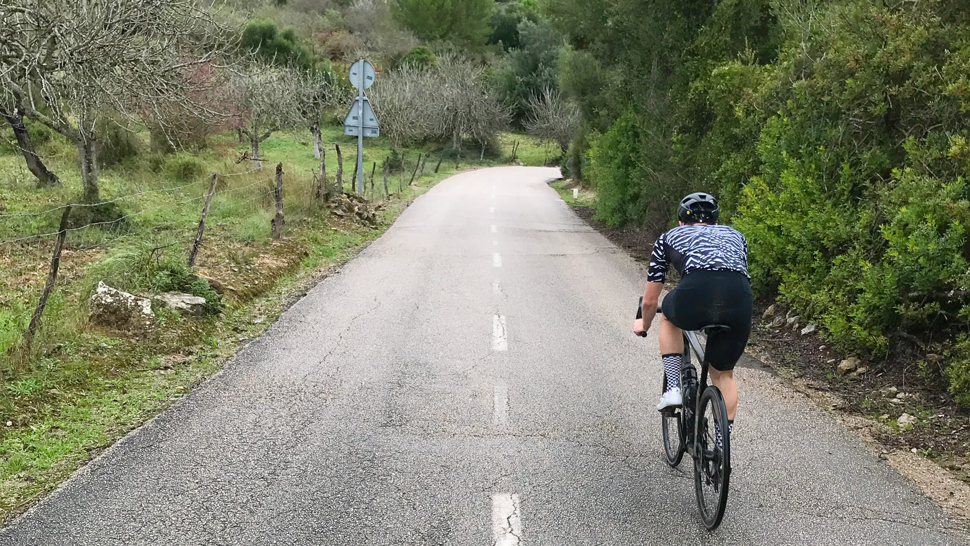 Riding to Ermita de Betlem Mallorca