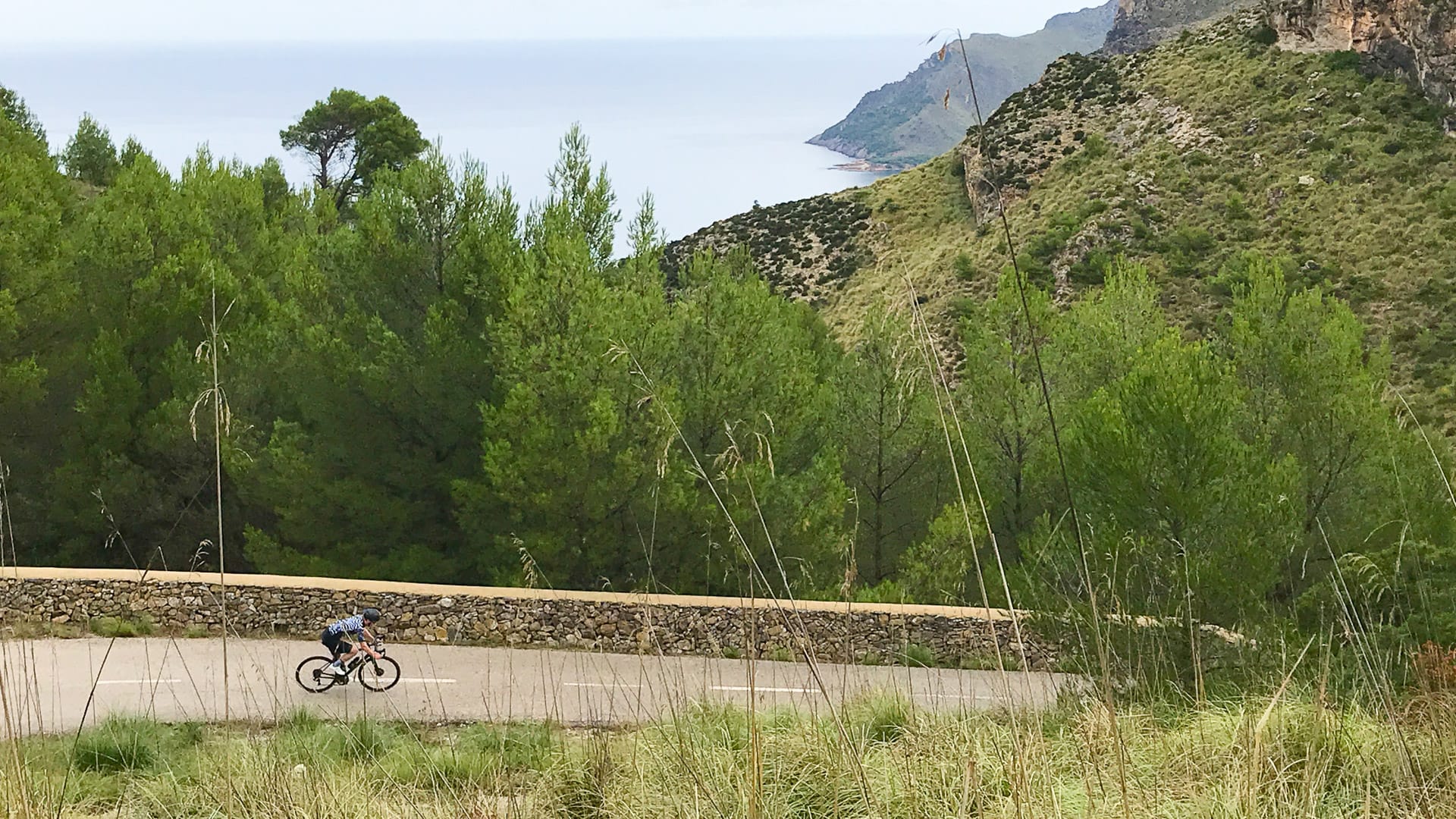 Riding to Ermita de Betlem by bike