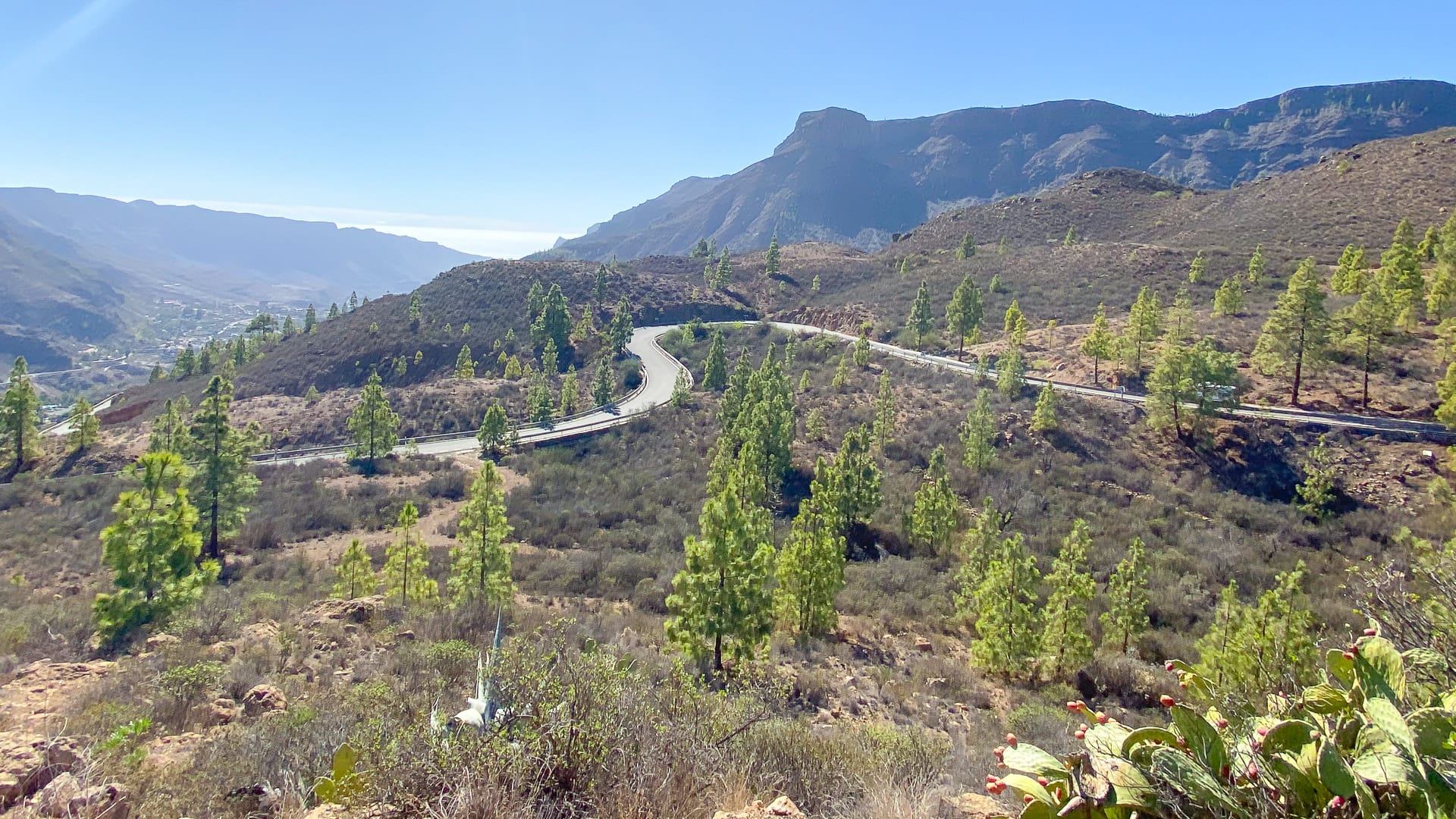 View from Mirador de Fataga Gran Canaria