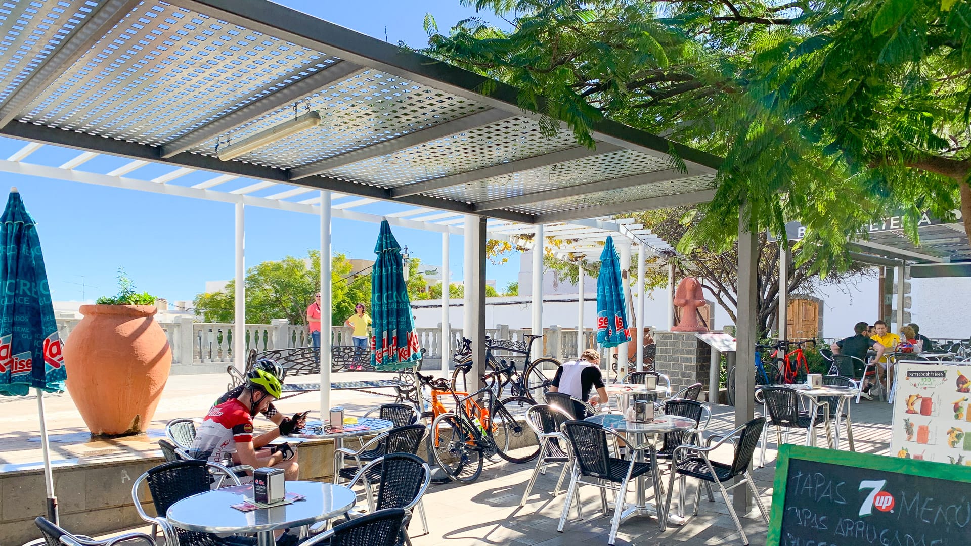 Cafe in San Bartolome, Gran Canaria