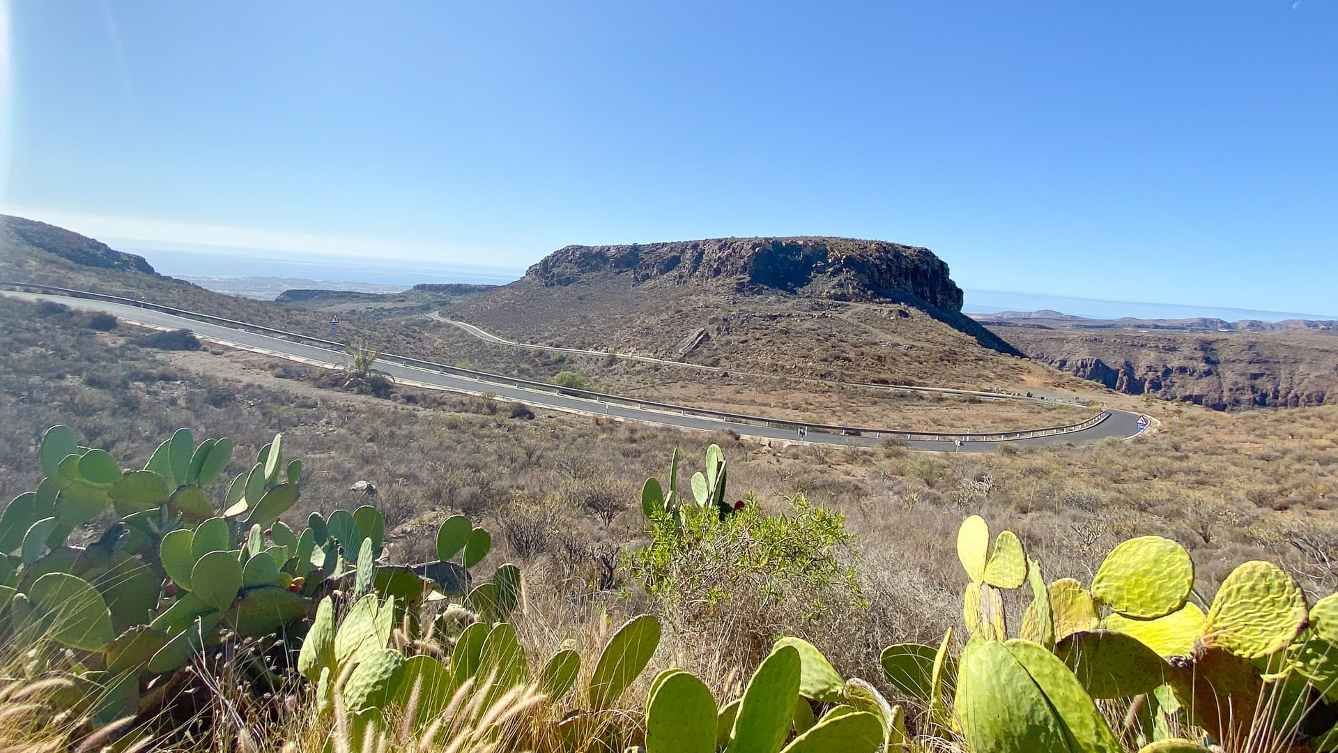 View from Mirador Degollada de la Yegua Gran Canaria