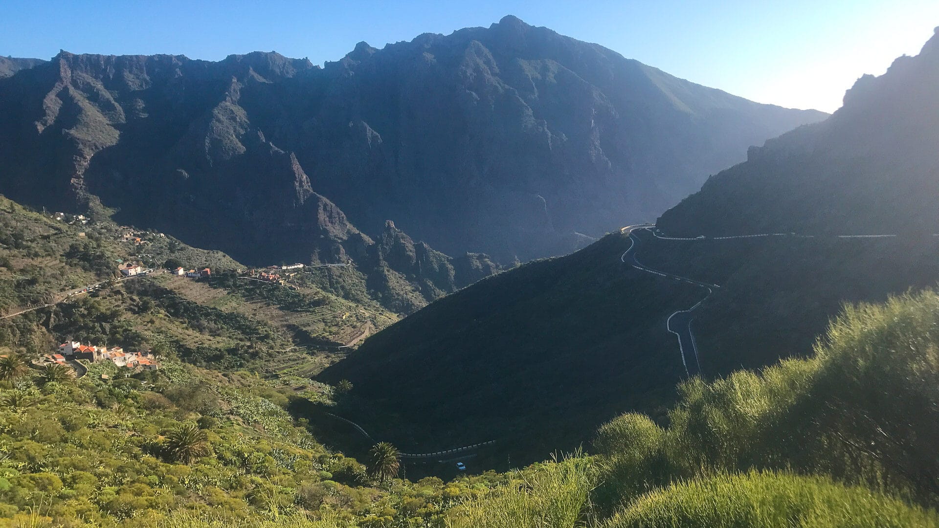 The mountain village of Masca