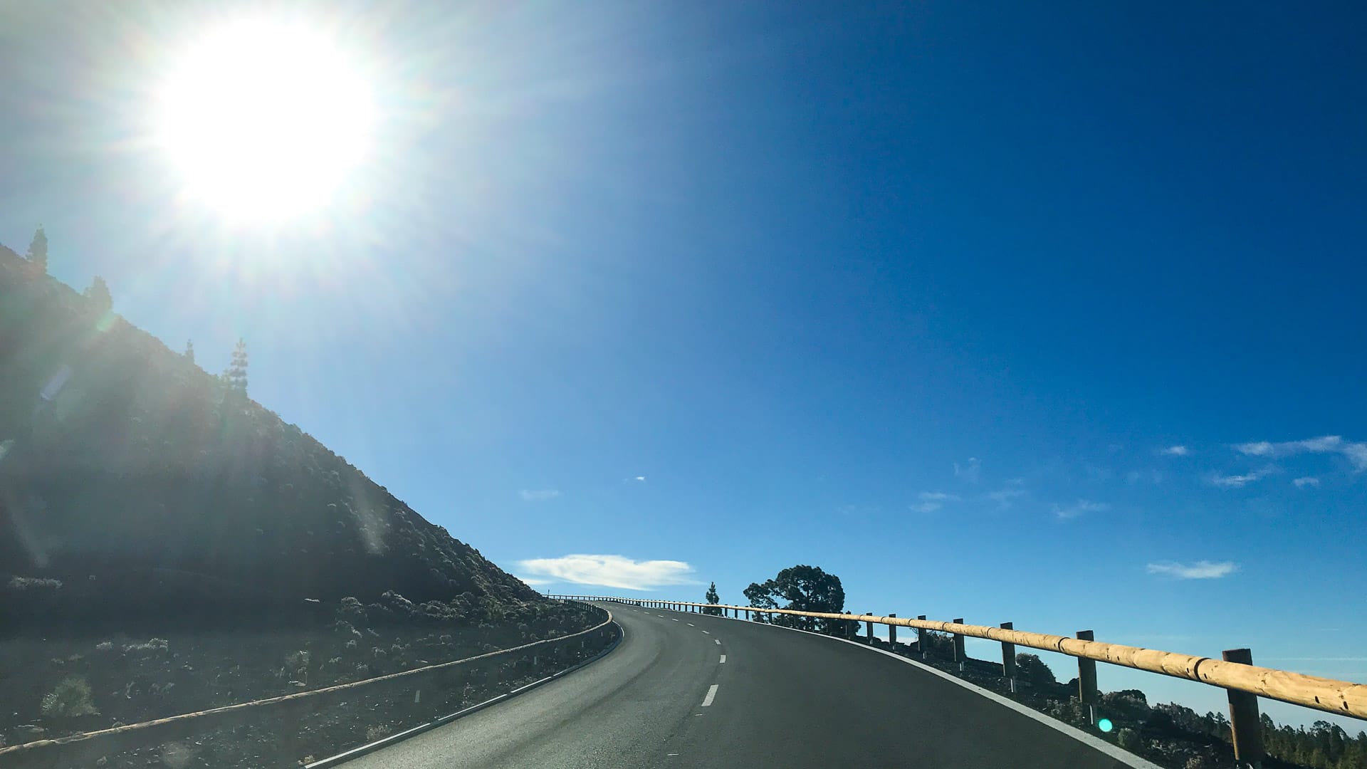 Luna landscape on Mount Teide