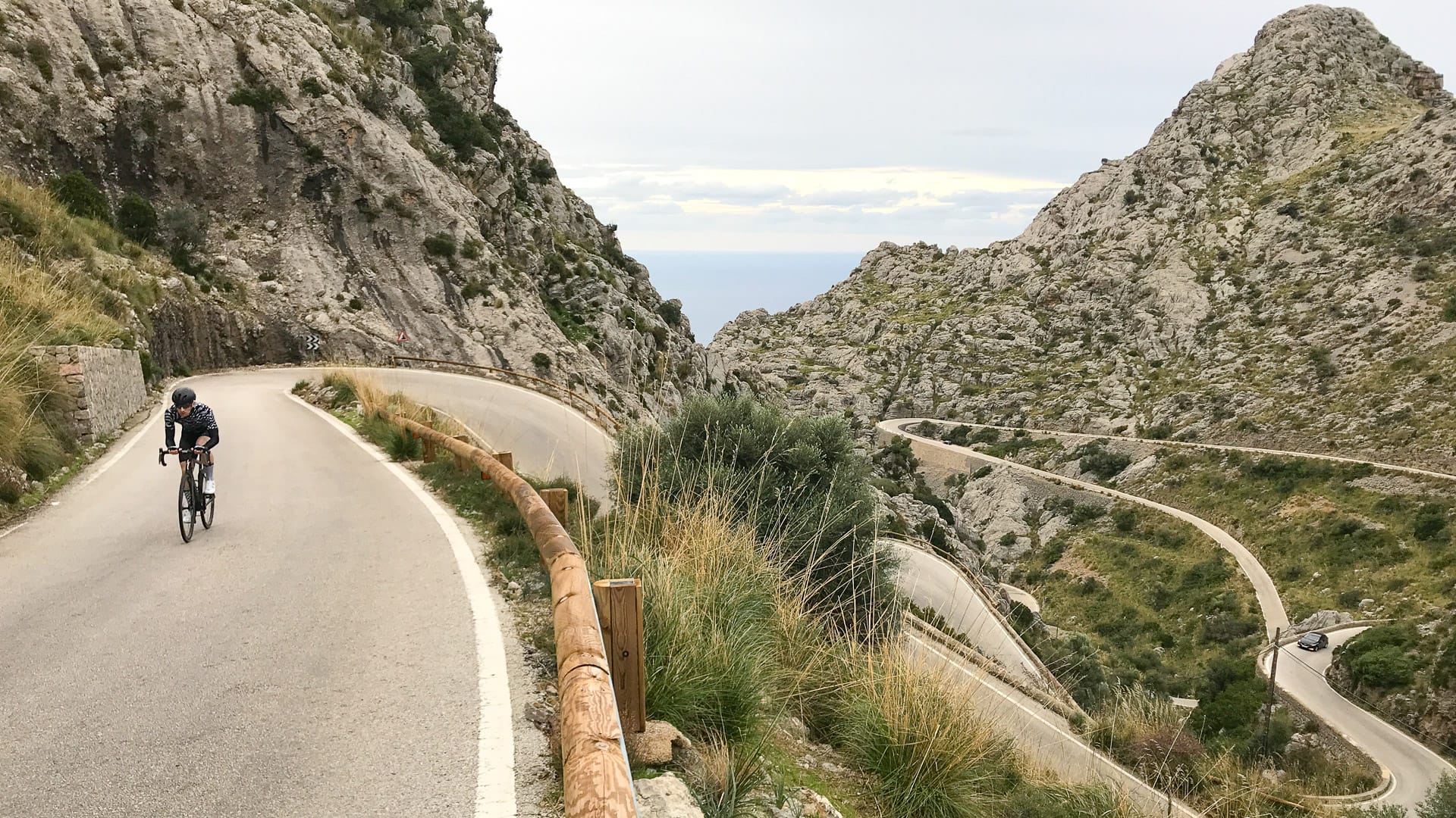 Sa Calobra climb in Mallorca