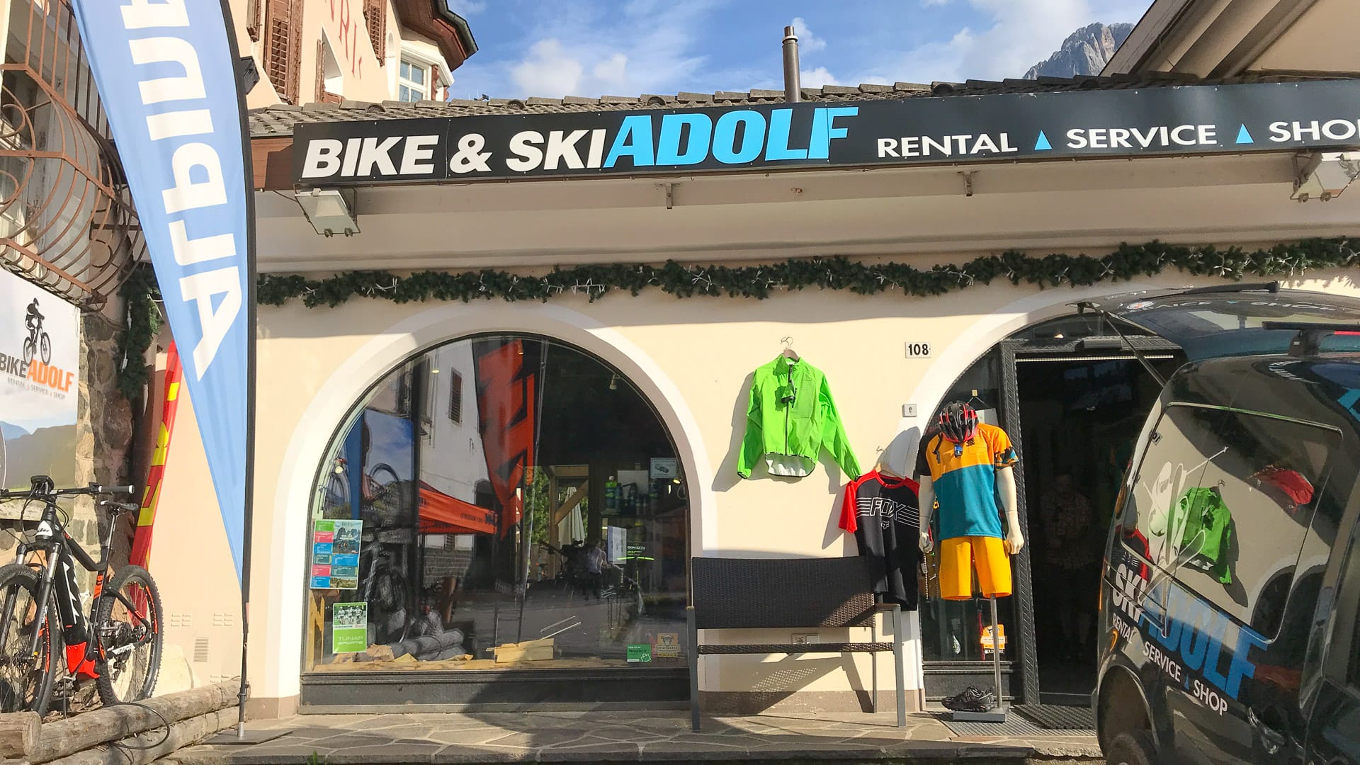 Bike hire in the Dolomites - Bike Adolf