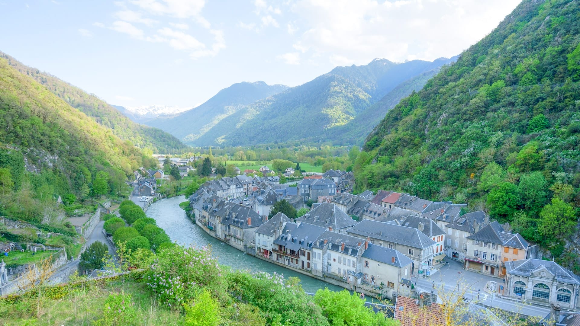 Saint Beat near Luchon, French Pyrenees
