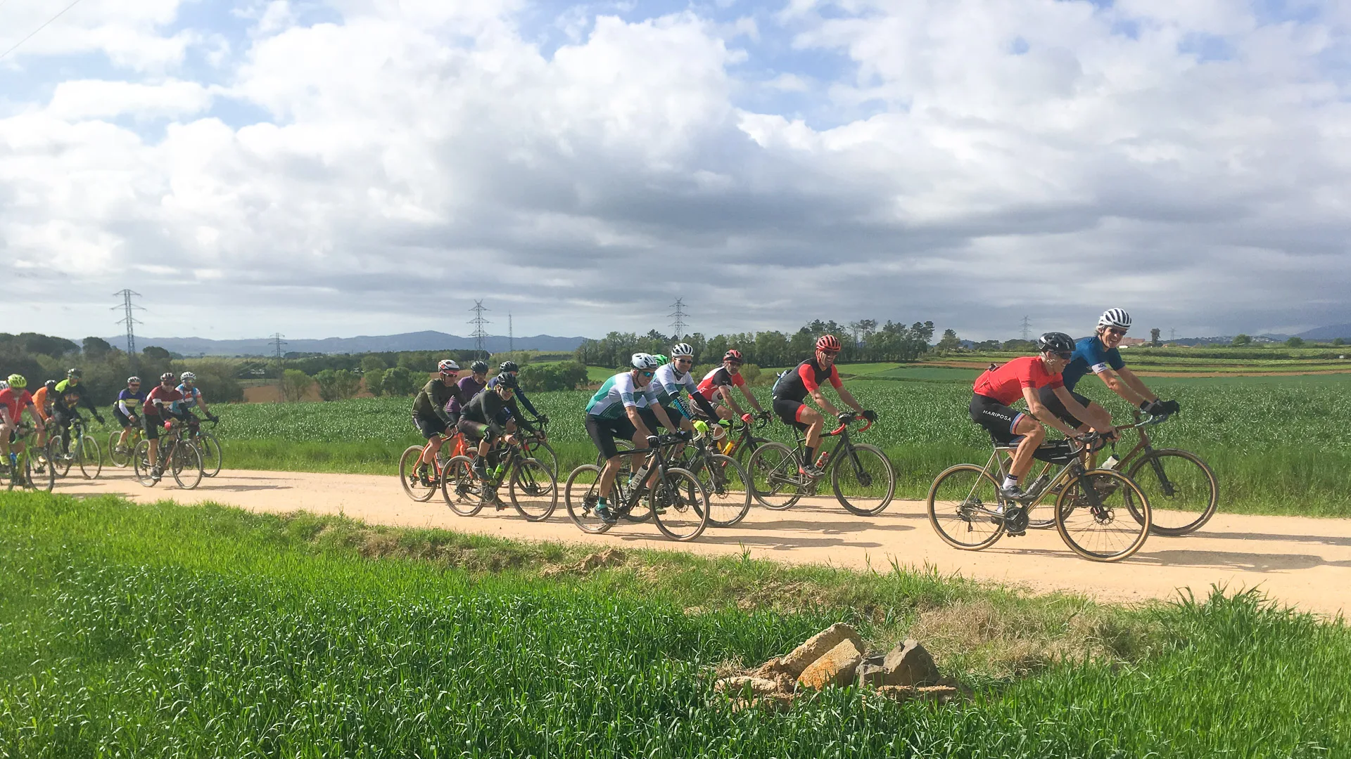 Gravel riding around Girona