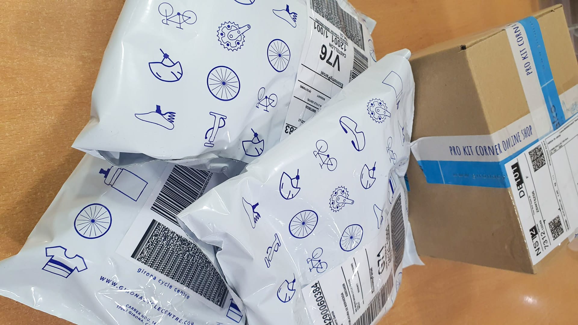 Pro Cycling Kit being sent out by post