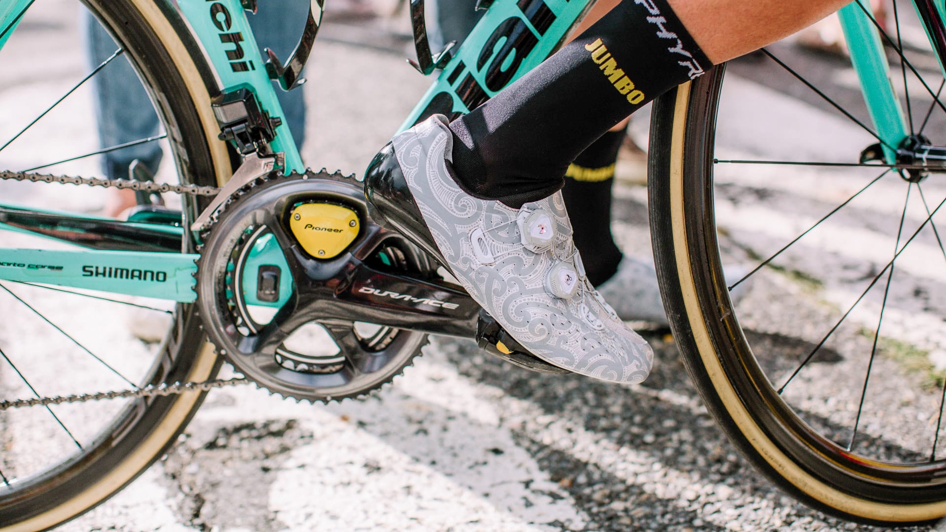 The pros have all the best kit! 