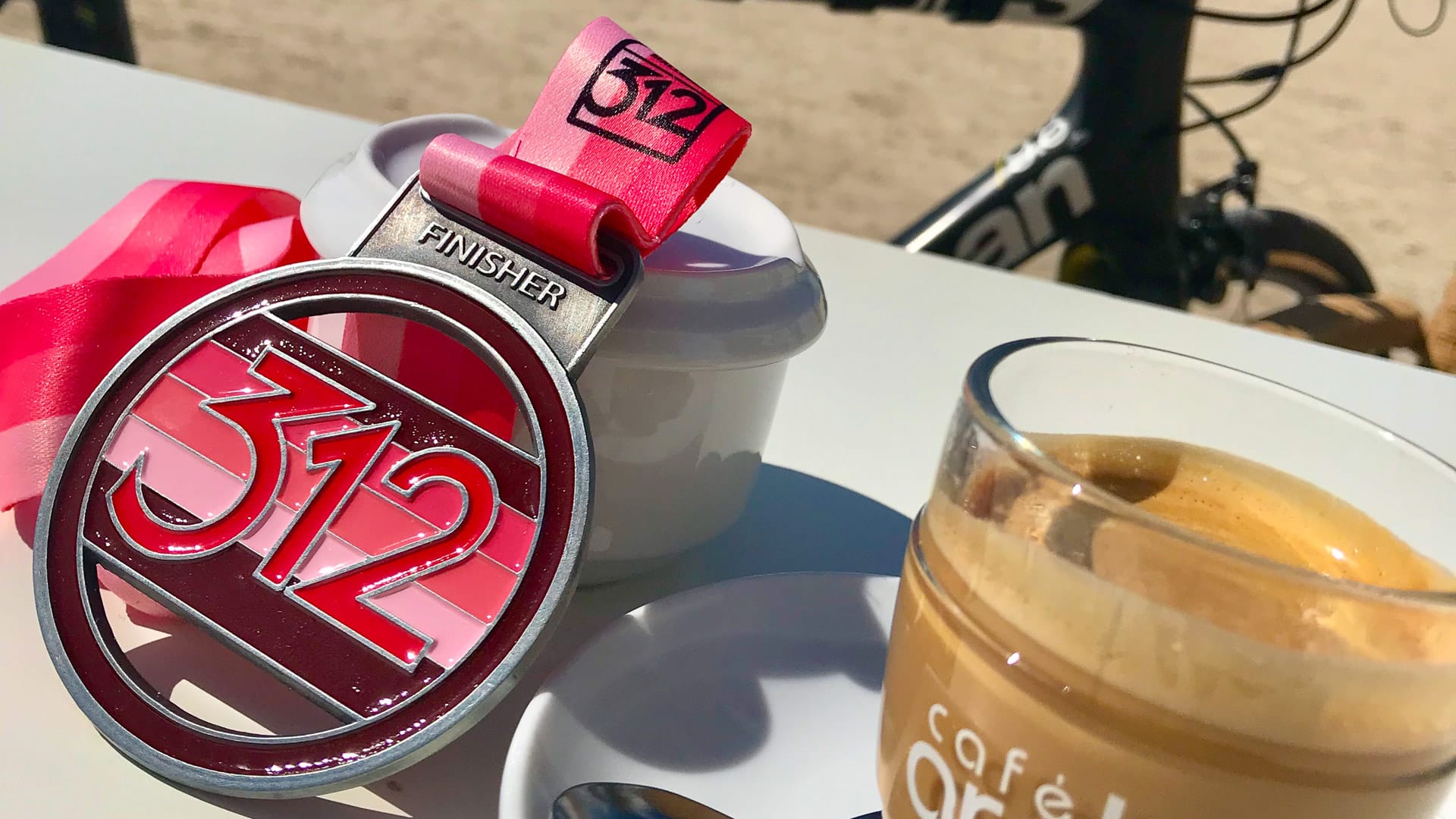 Finishers' medal for Mallorca 312
