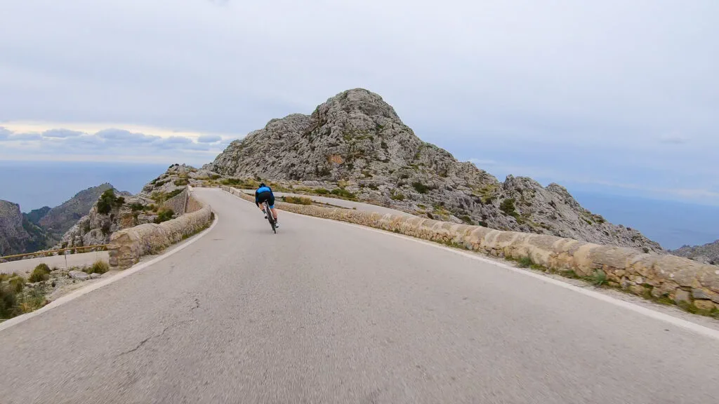 Ride Sa Calobra climb, Mallorca